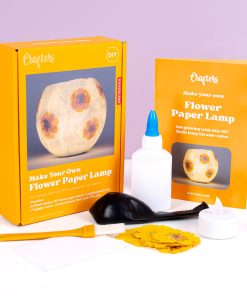 DIY Blumenlampe