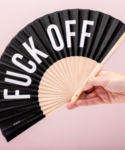 Holzfächer Fuck Off