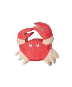 Holztiger Holzfigur Krabbe