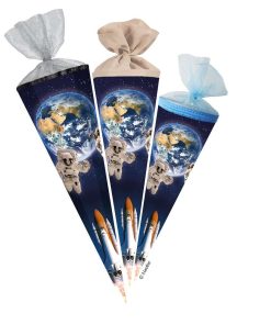 Schultüte Weltraum mit Astronaut