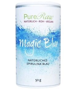 Magic Blue, natürliches Spirulina-Blau, färbendes Lebensmittel Pulver, 50 g