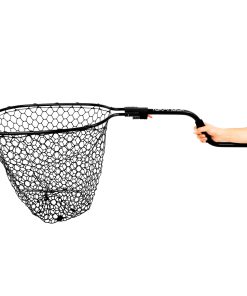 Kajak Ergoschaft Klapp-Kescher, Leverage Landing Net®, 30 x 50 cm Korb – YakAttack