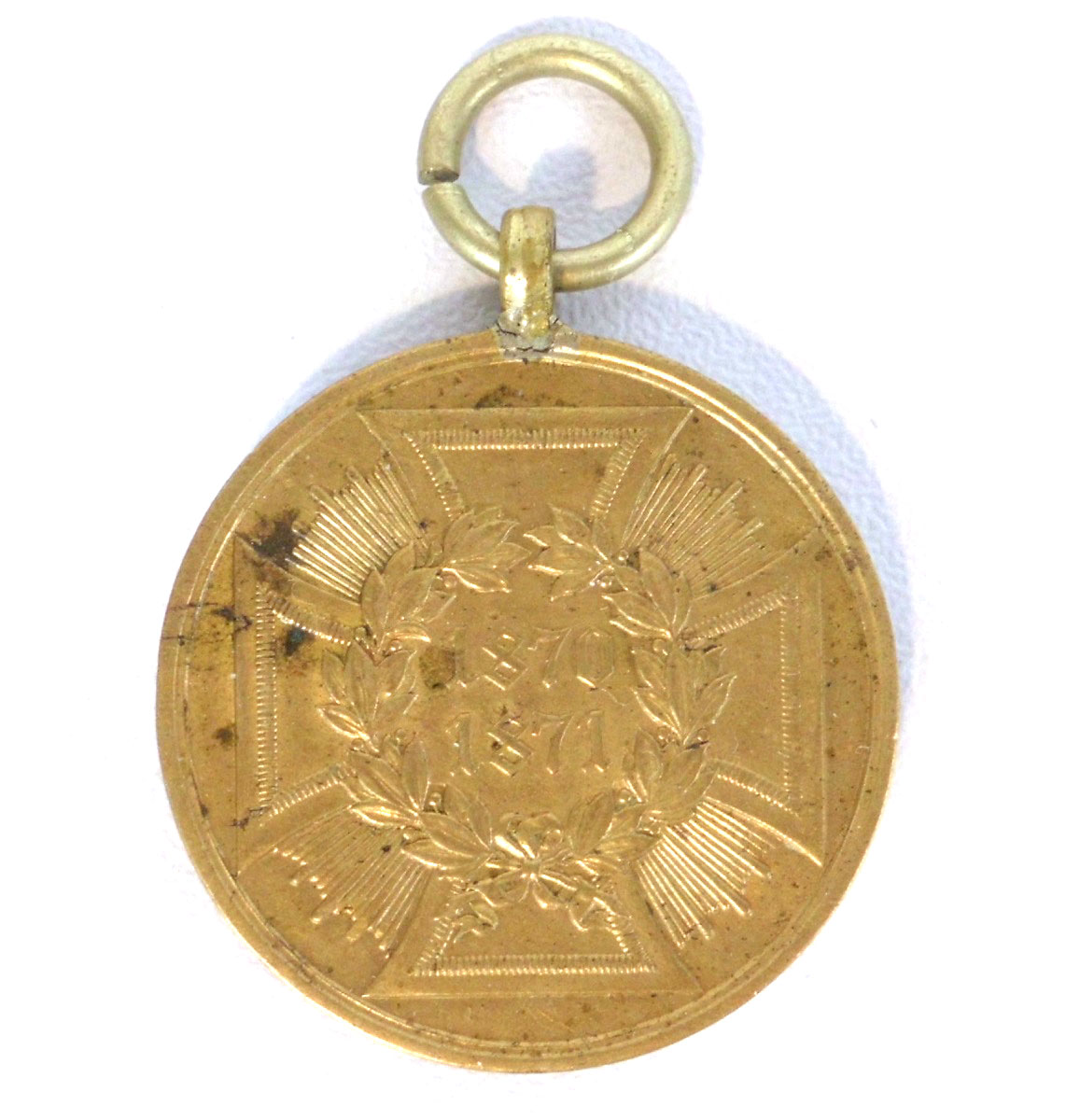 Kriegsgedenkmedaille 1870 / 1871 „Dem Siegreichen Heere“ – Bild 2