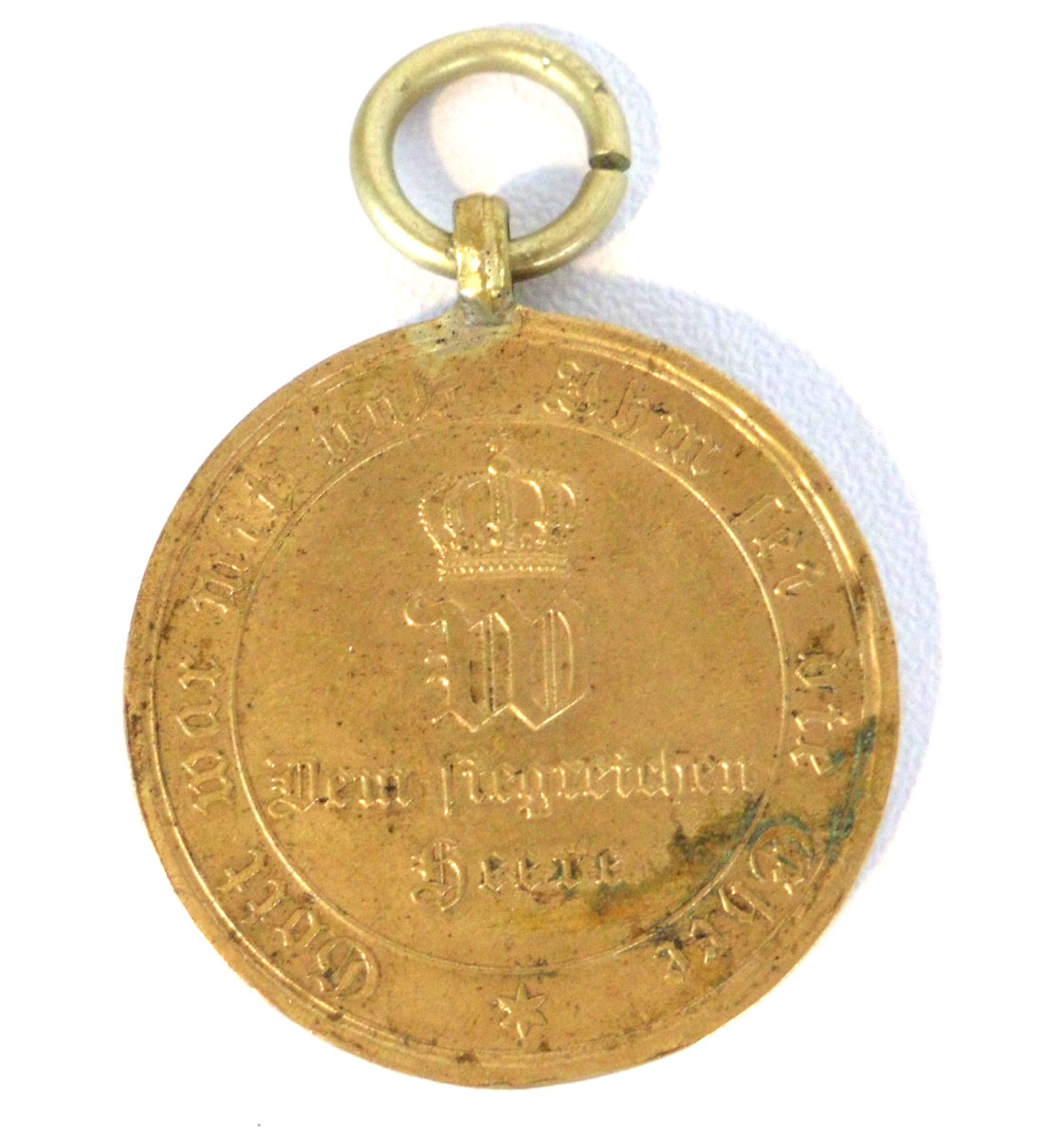 Kriegsgedenkmedaille 1870 / 1871 „Dem Siegreichen Heere“ – Bild 3