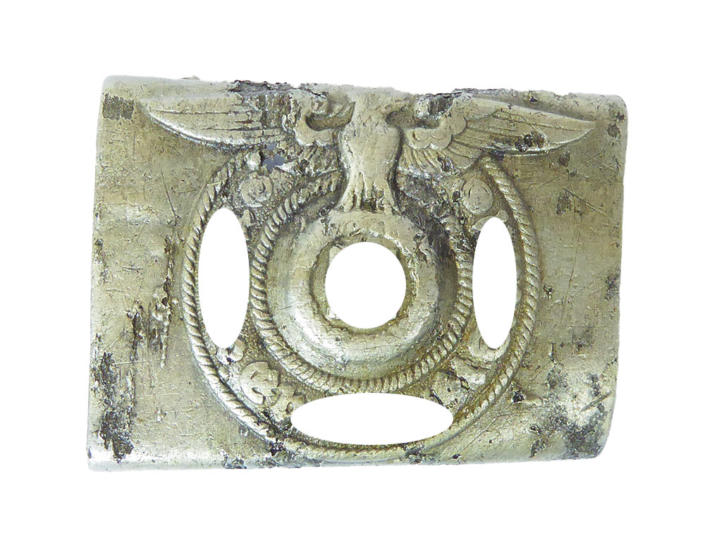 Aluminium Koppelschloss der Waffen-SS RZM 822/38 SS – Bild 4