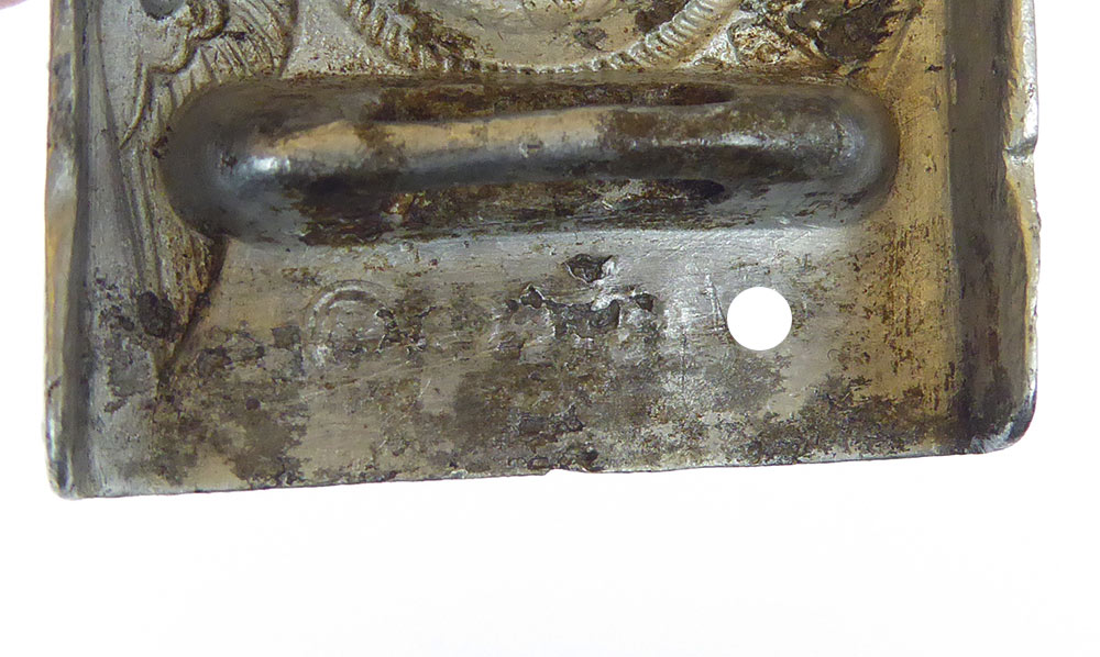 Aluminium Koppelschloss der Waffen-SS RZM 822/38 SS – Bild 6