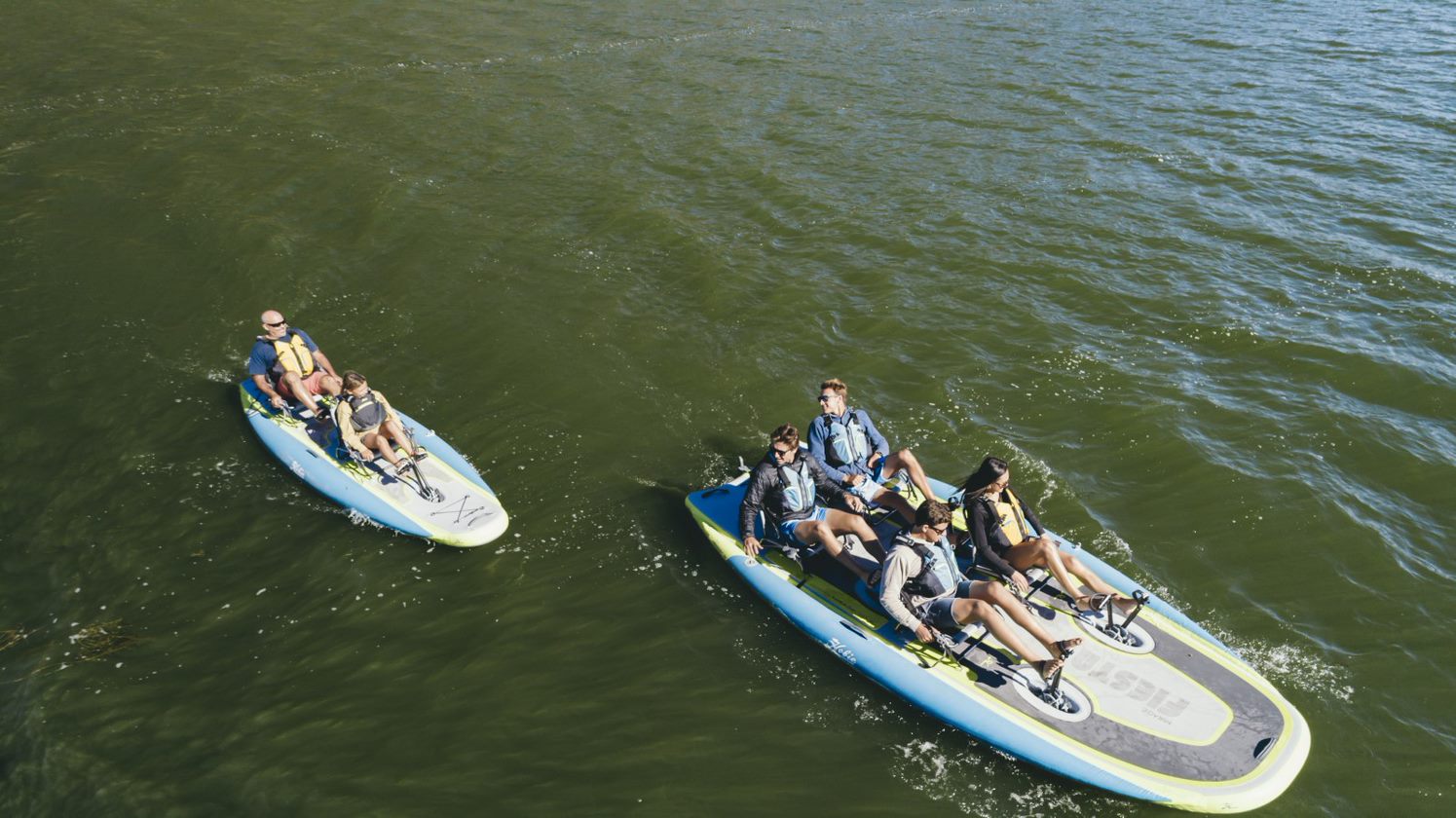 iTrek 14 Tandem Mirage Luftkajak SUP inflatable Kajak – Hobie Kaykas – Bild 9